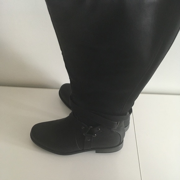 Black Tall Boots - Picture 2 of 6